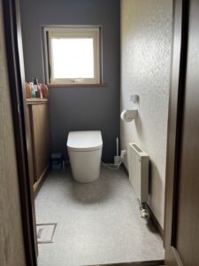 砂原町I様トイレ交換工事（アフター）